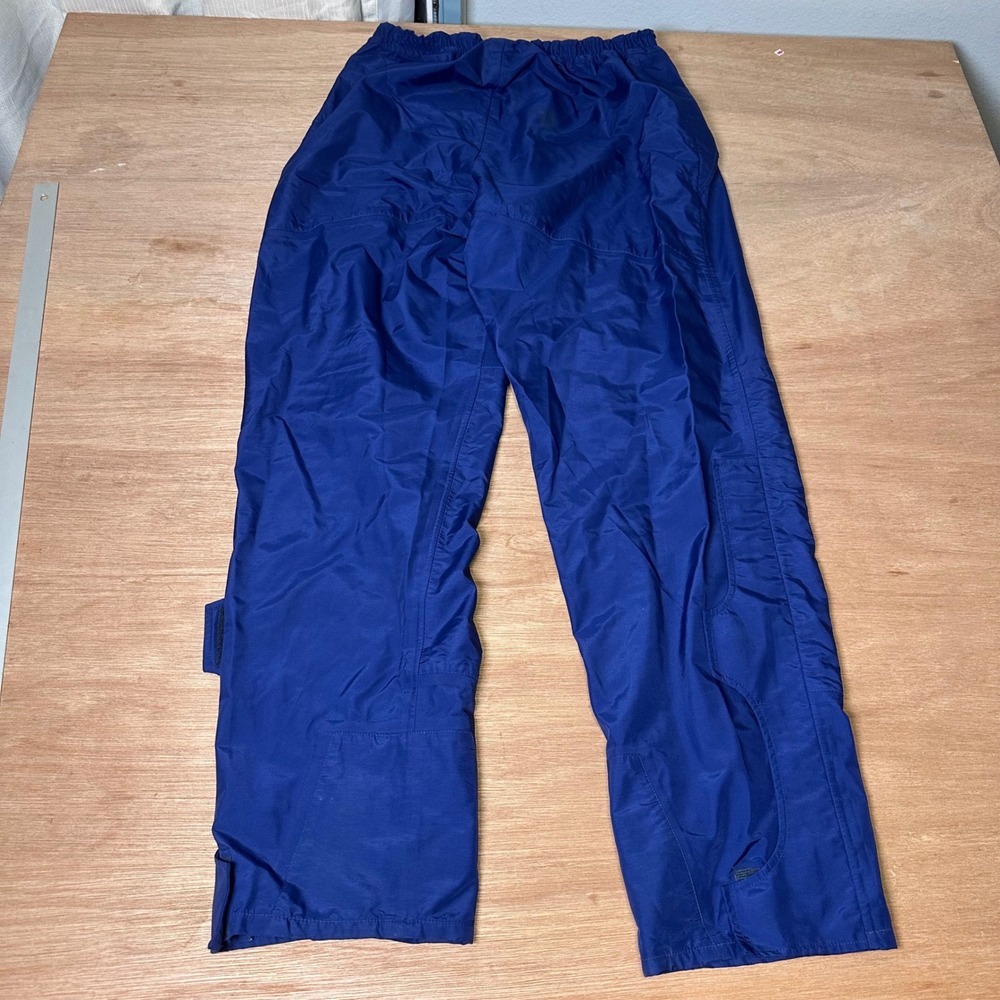 Vintage Marmot State of the Sport Gore-Tex Pants Blue Nylon Shell Mens L 31x31.5 - Picture 11 of 11